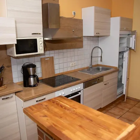 Landurlaub Auf Dem Mellenhof Appartement Funkenhagen Buitenkant foto